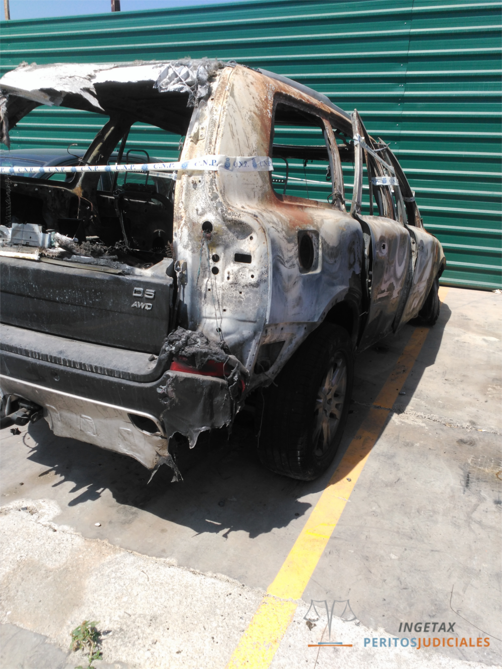 Incendio de Vehículo Volvo XC90